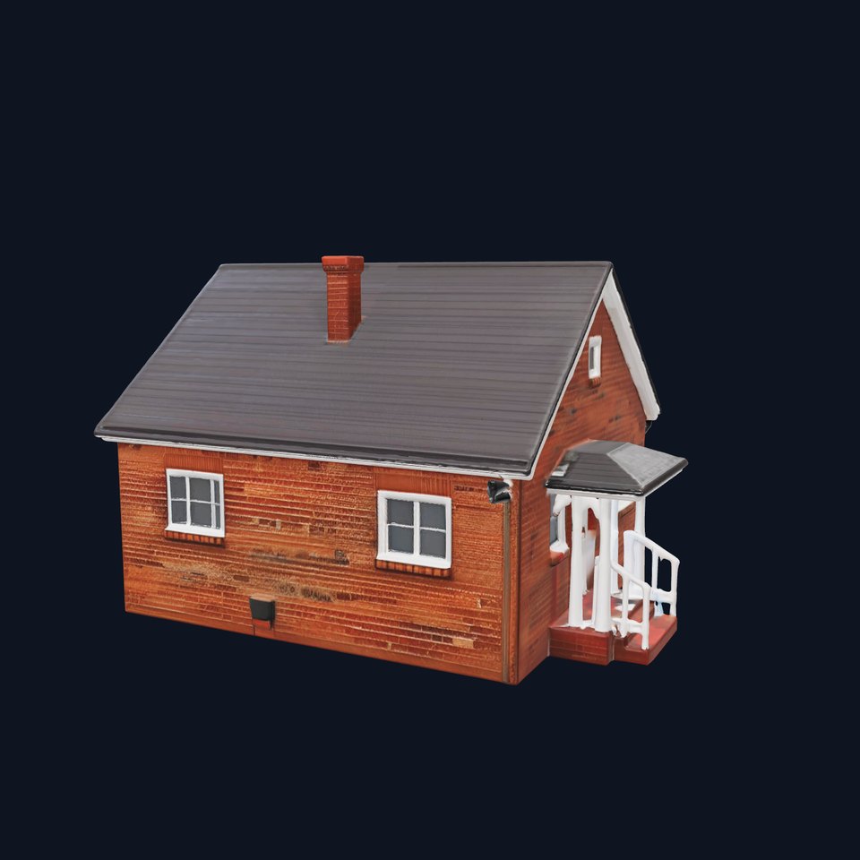Cozy Brick Cottage model pack